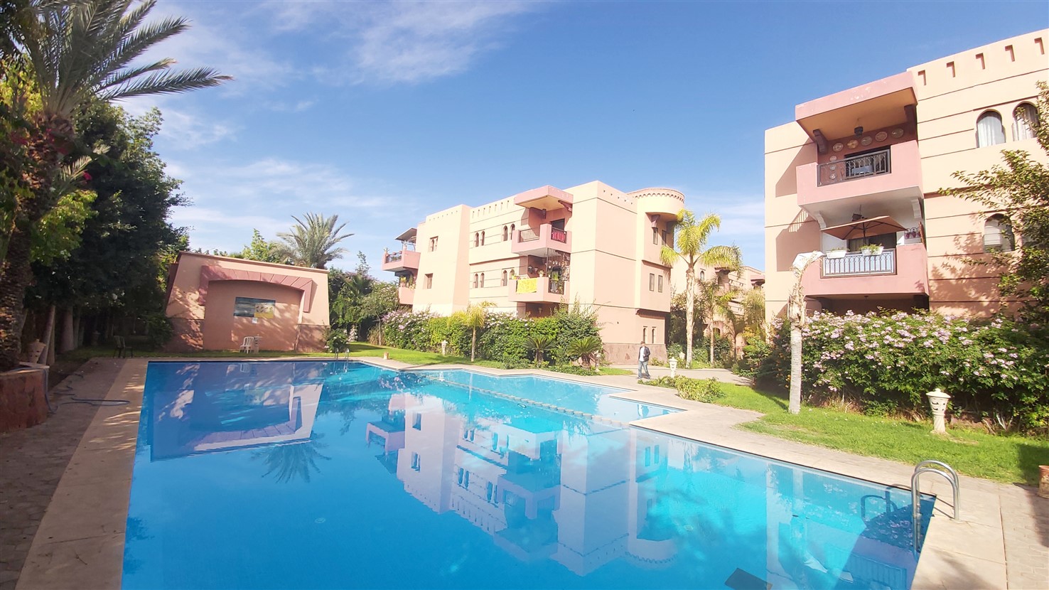 Appartement à Vendre Palmeraie Marrakech – 3 Chambres 161m², Piscine & Jardin (AP29) – photo 2