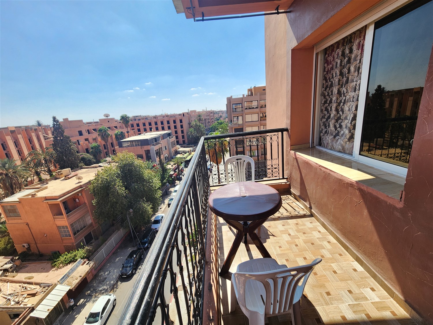 Appartement Penthouse à Vendre Hivernage Marrakech – 2 Chambres 87m², Balcon Plein Sud (AP35)