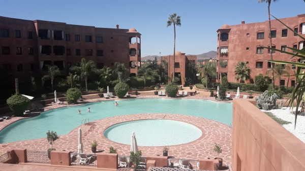 Appartement à Vendre Palmeraie Marrakech – 2 Chambres 236m², Jardin & Piscine Privés (AP5039B)