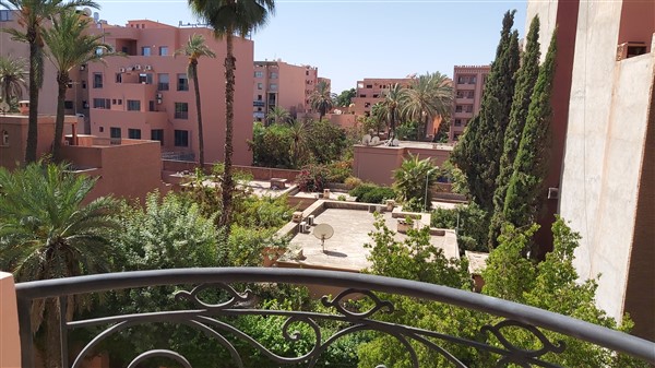 Appartement à Vendre Hivernage Marrakech – 2 Chambres 81m², Vue Verdure (AP5054) – photo 1