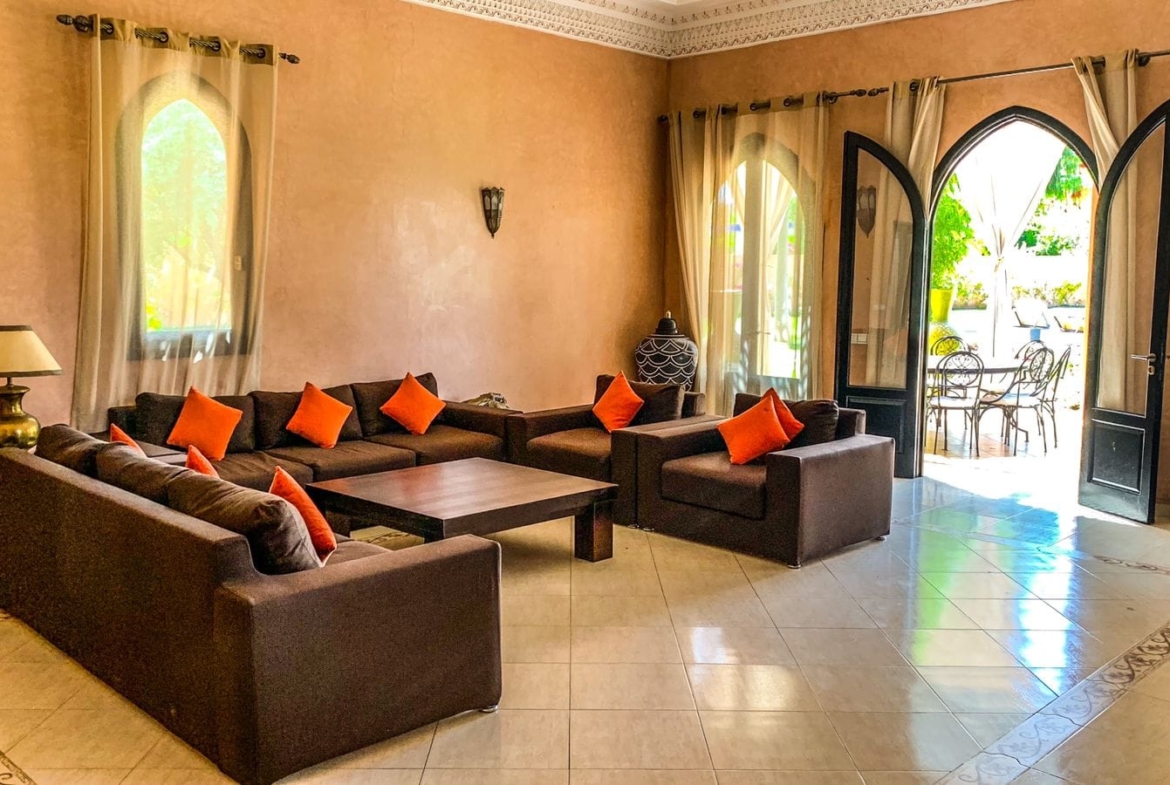 Villa maison d'hôtes Route de Fès - piscine jardin VFE8