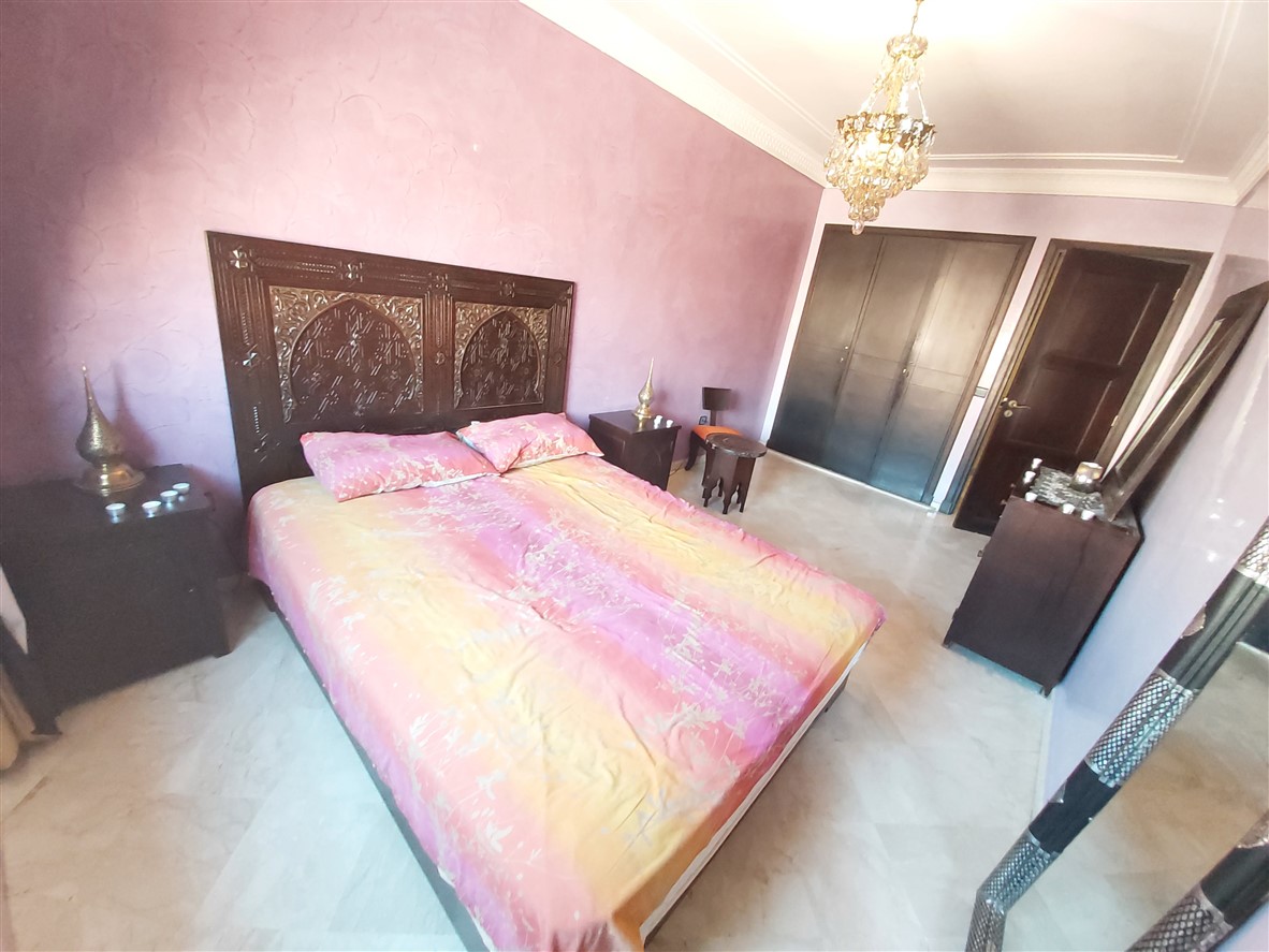 Appartement à Vendre Hivernage Marrakech – 2 Chambres 103m², Traversant, Dernier Étage, Balcon & Vue sur Verdure (AP15) – photo 16
