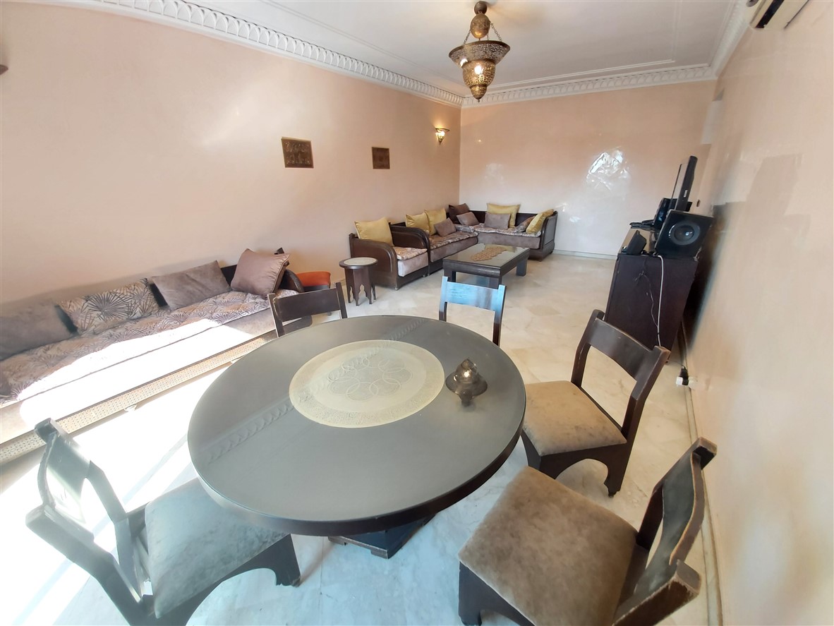 Appartement à Vendre Hivernage Marrakech – 2 Chambres 103m², Traversant, Dernier Étage, Balcon & Vue sur Verdure (AP15) – photo 6