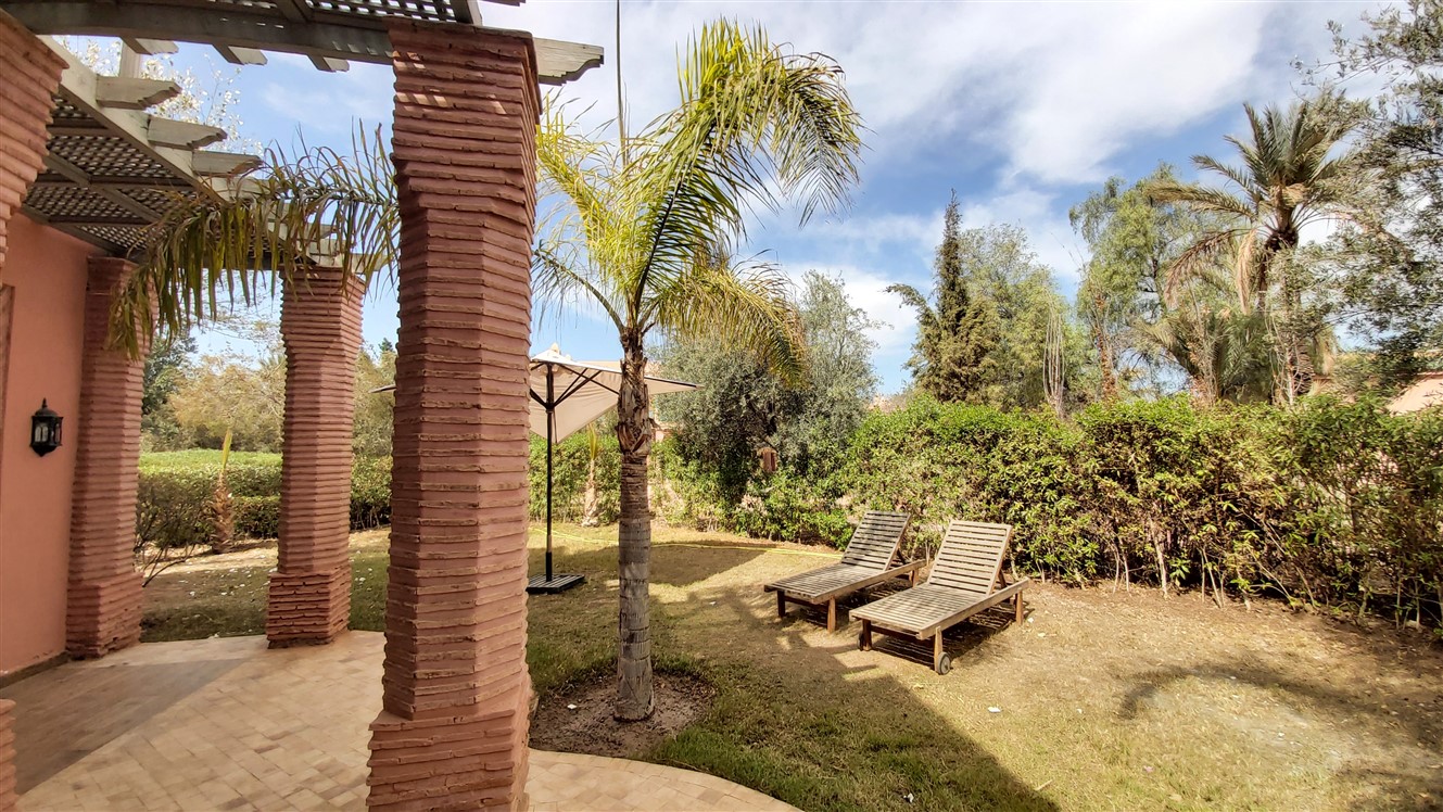 Appartement à Vendre Palmeraie Marrakech – Rez de Jardin, 2 Chambres 103m², Jardin 100m² & Piscine (AP23) – photo 2