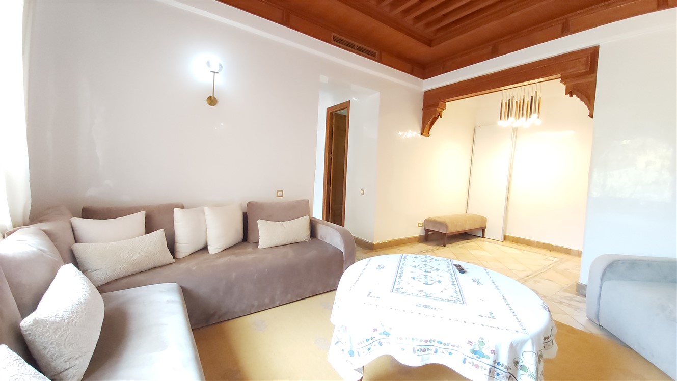 Appartement à Vendre Palmeraie Marrakech – Rez de Jardin, 2 Chambres 103m², Jardin 100m² & Piscine (AP23) – photo 4