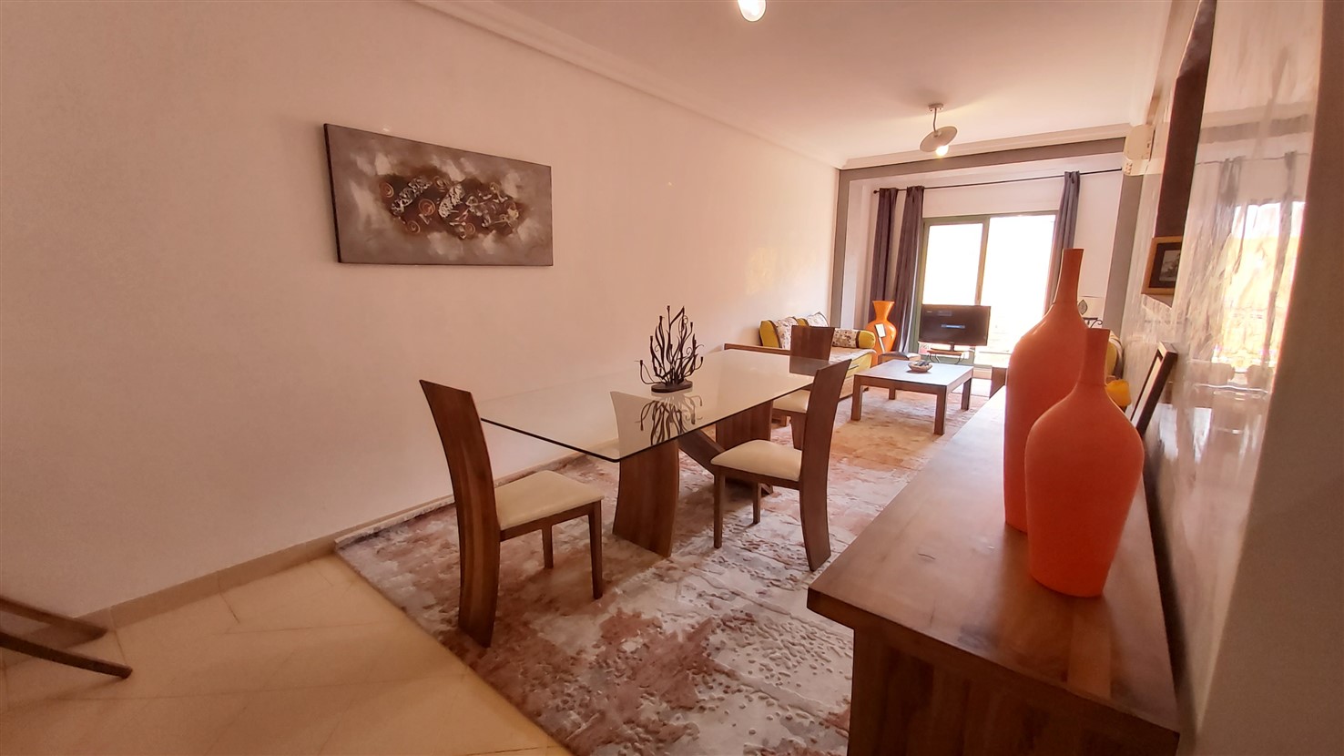 Appartement à Vendre Guéliz Marrakech – 3 Chambres 128m², Terrasse, Lumineux Plein Sud (AP26) – photo 3