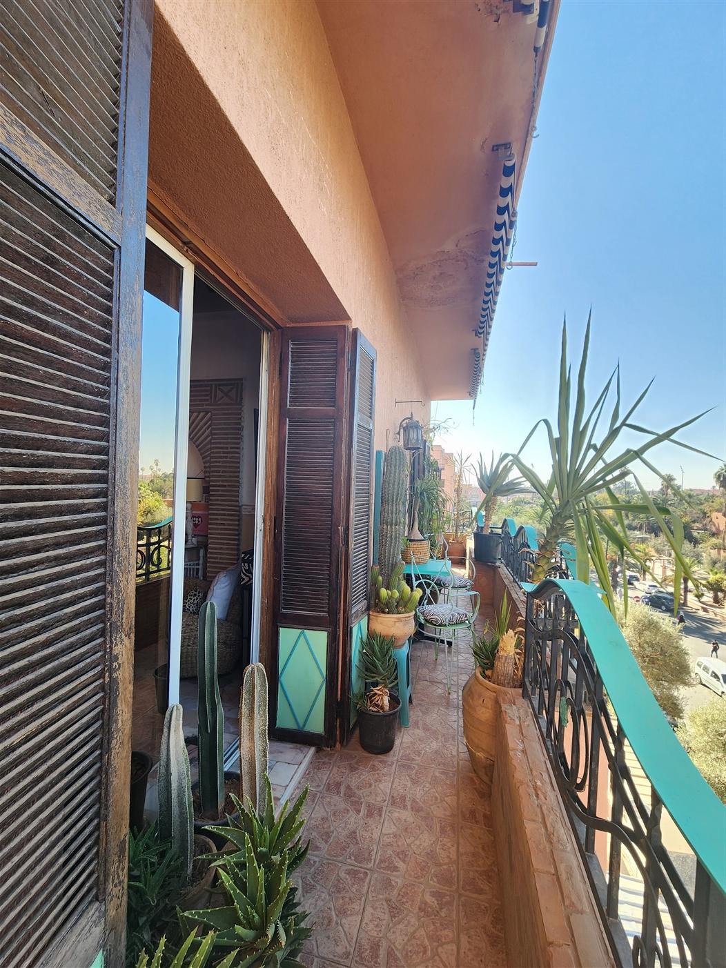 Penthouse à Vendre Hivernage Marrakech – 3 Chambres 122m², Ultra Lumineux, 3 Façades, Vue sur Parc & Terrasse 10m (AP33) – photo 15