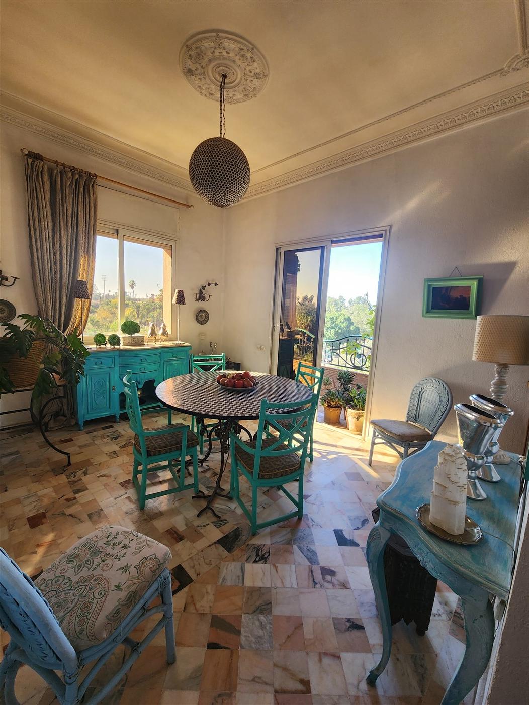 Penthouse à Vendre Hivernage Marrakech – 3 Chambres 122m², Ultra Lumineux, 3 Façades, Vue sur Parc & Terrasse 10m (AP33) – photo 3