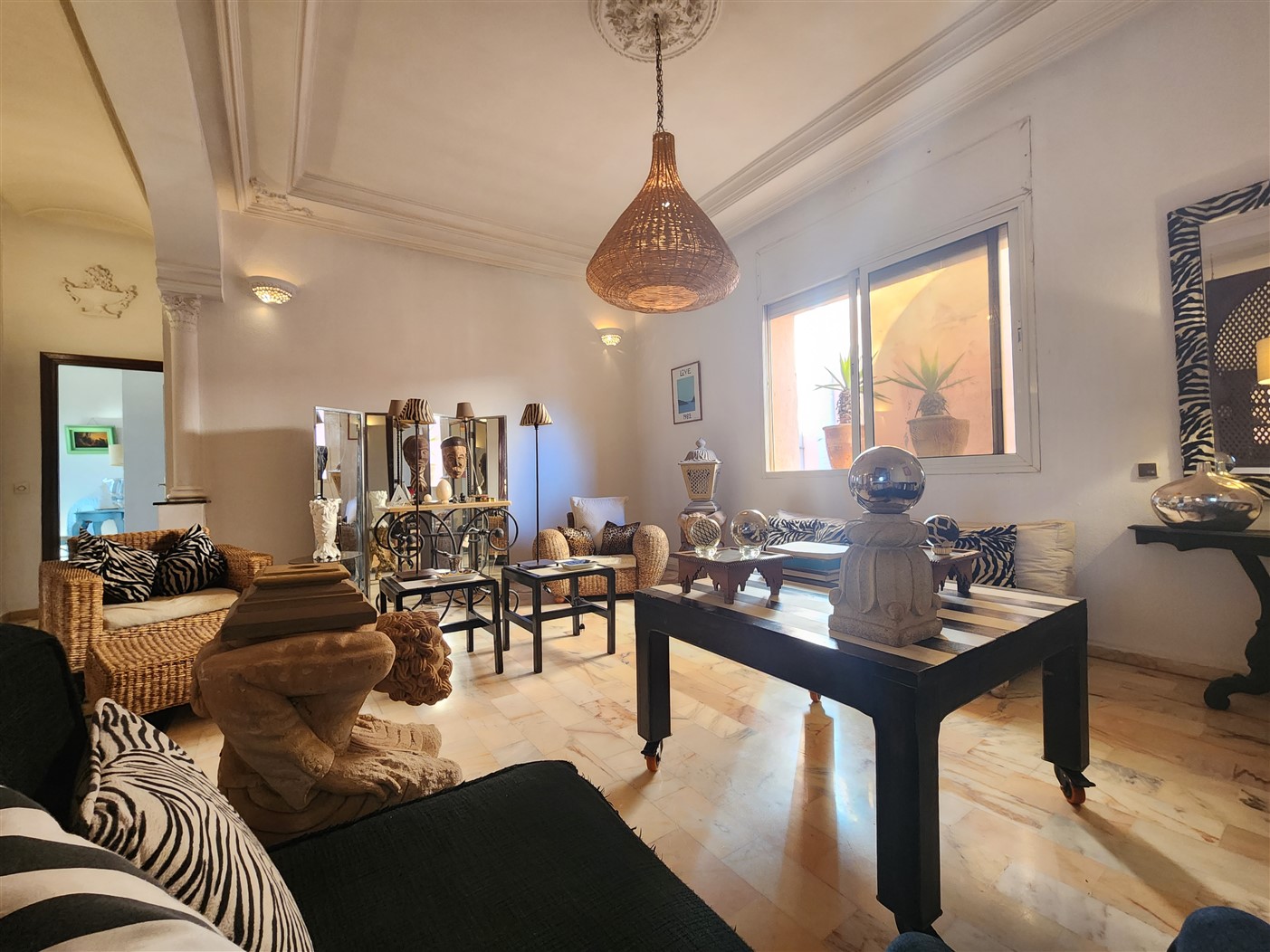 Penthouse à Vendre Hivernage Marrakech – 3 Chambres 122m², Ultra Lumineux, 3 Façades, Vue sur Parc & Terrasse 10m (AP33) – photo 9