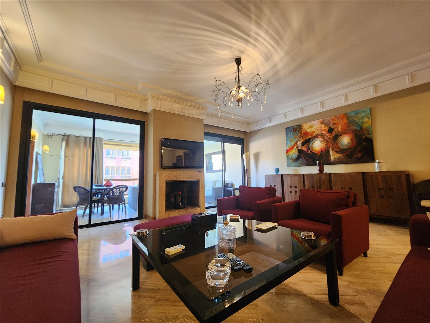Appartement Luxueux à Vendre Hivernage Marrakech – 2 Chambres 147m², Terrasse 21m², Traversant (AP34) – photo 7