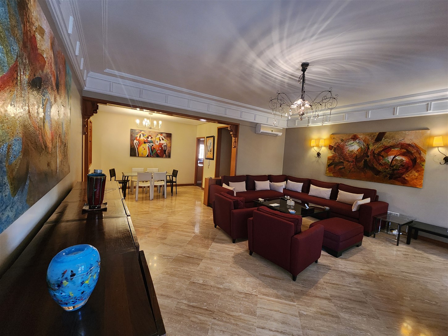 Appartement Luxueux à Vendre Hivernage Marrakech – 2 Chambres 147m², Terrasse 21m², Traversant (AP34) – photo 9