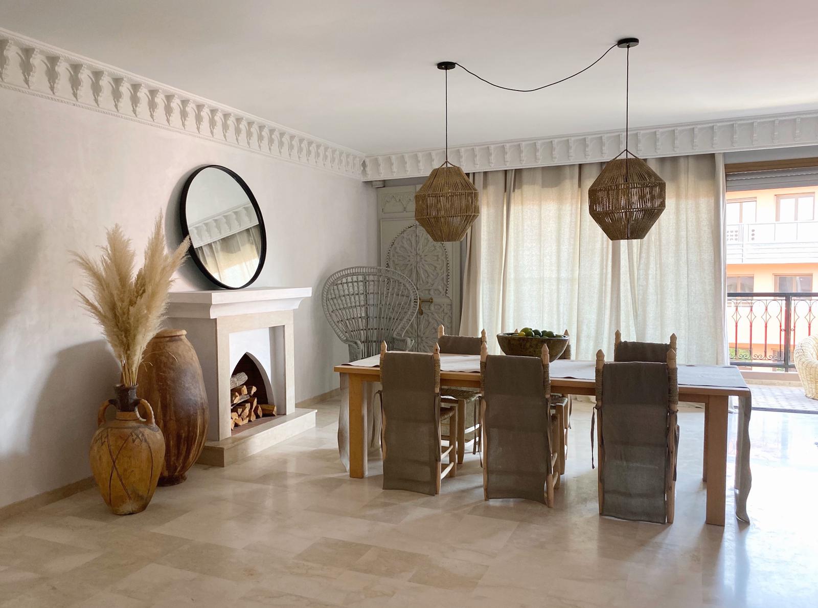 Appartement Penthouse à Vendre Guéliz Marrakech – 2 Chambres 155m², Carré Eden & Plaza (AP5)
