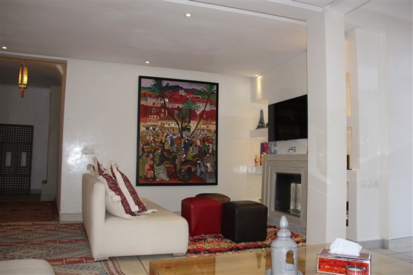 Riad Luxe Contemporain à Vendre Kasbah Marrakech – 6 Chambres, Piscine, Vue Parc (RY10) – photo 8