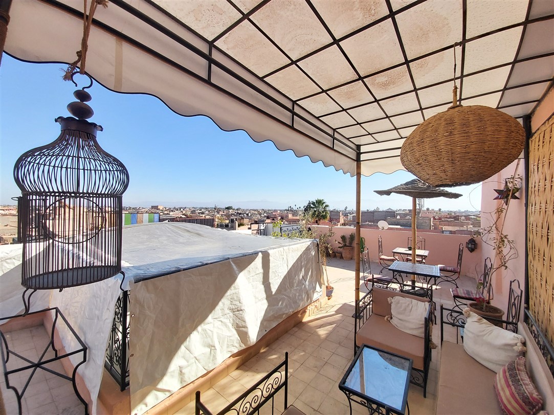 Riad à Vendre Djemaa El Fna Marrakech – 5 Chambres, Autorisé Maison d’Hôtes (RY19)