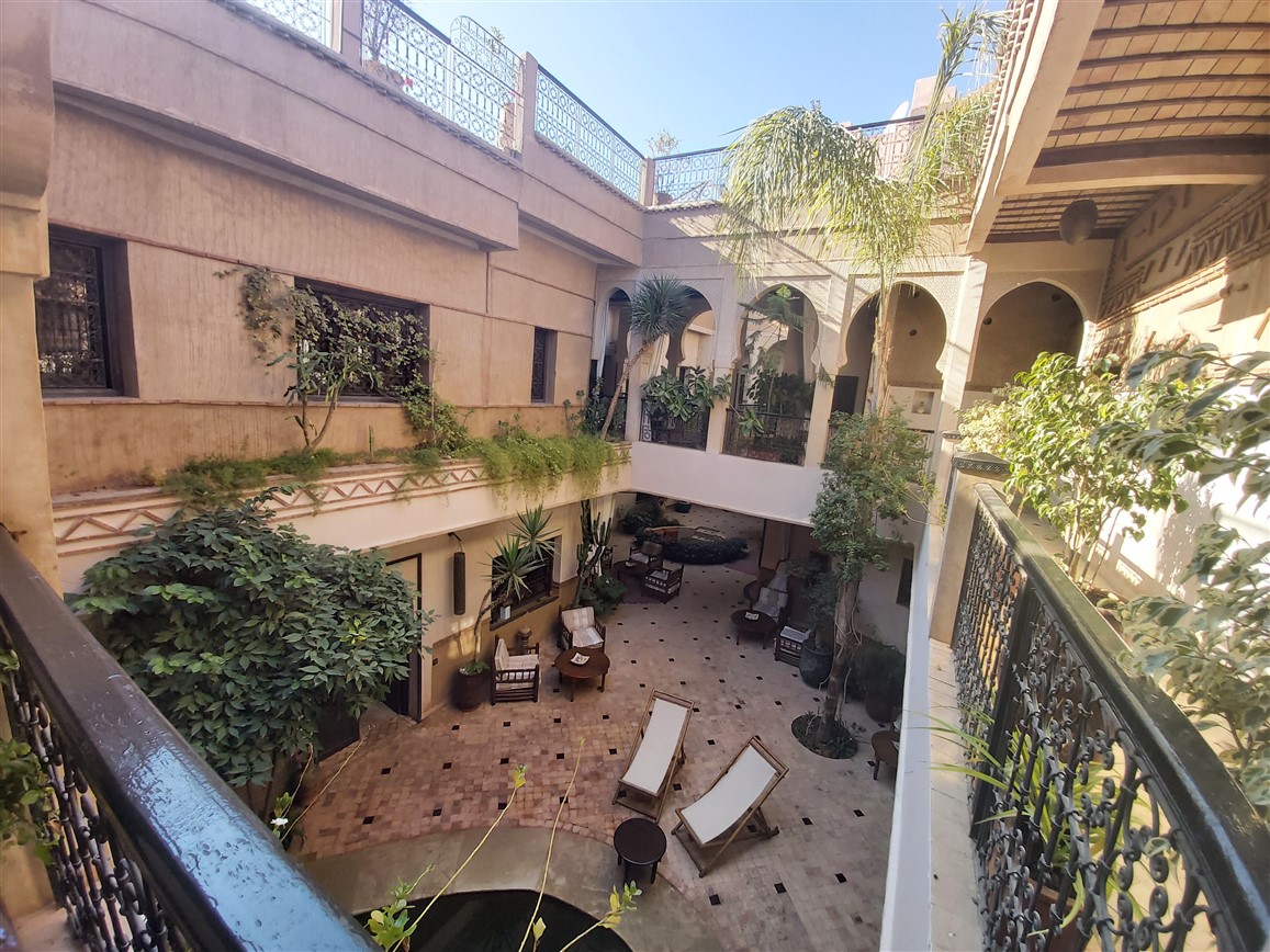 Riad Boutique Hôtel Luxe à Vendre Djemaa El Fna Médina Marrakech – 12 Suites, Spa (RY20)