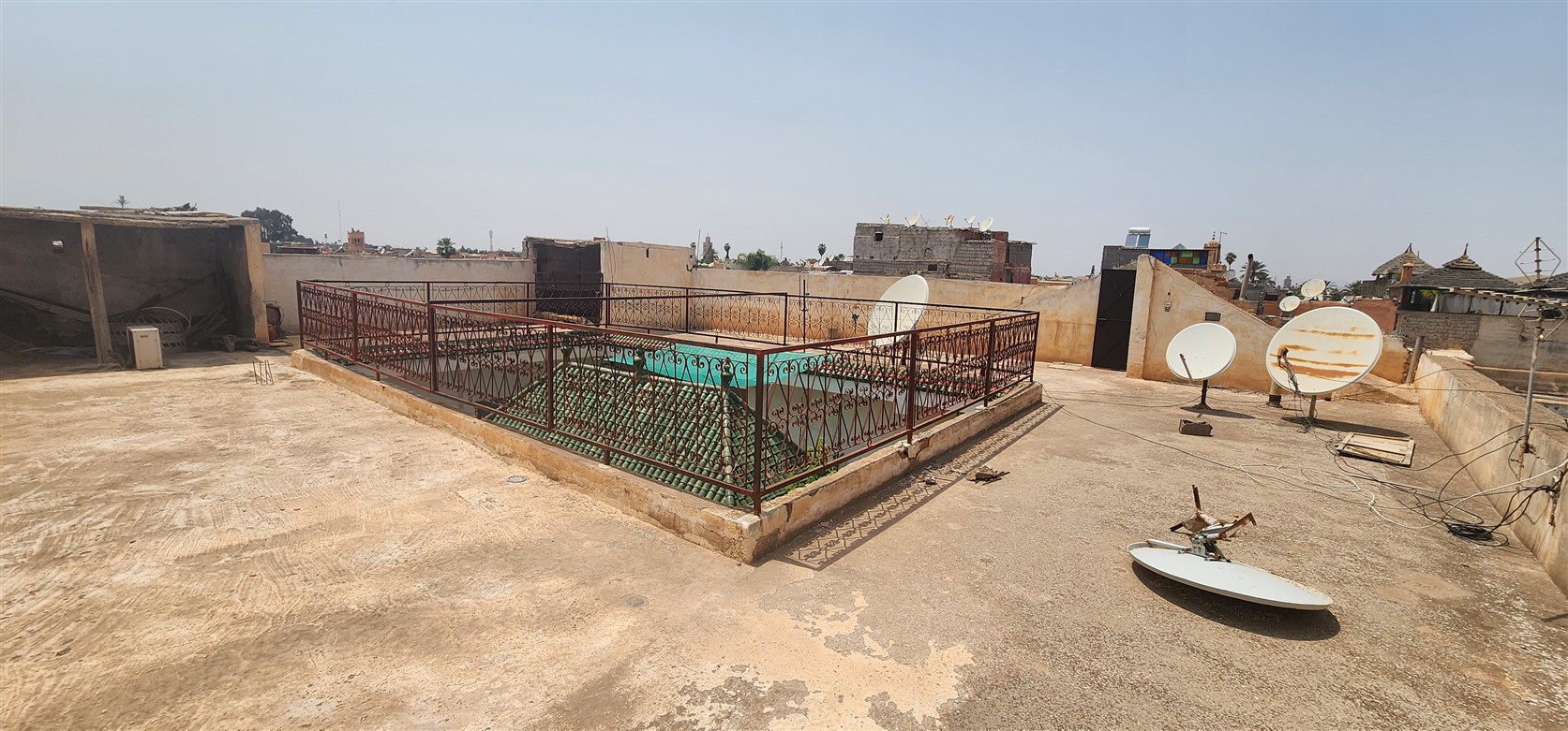 Riad à Rénover à Vendre Mellah Médina Marrakech – 216m², Vue Koutoubia (RY31) – photo 5