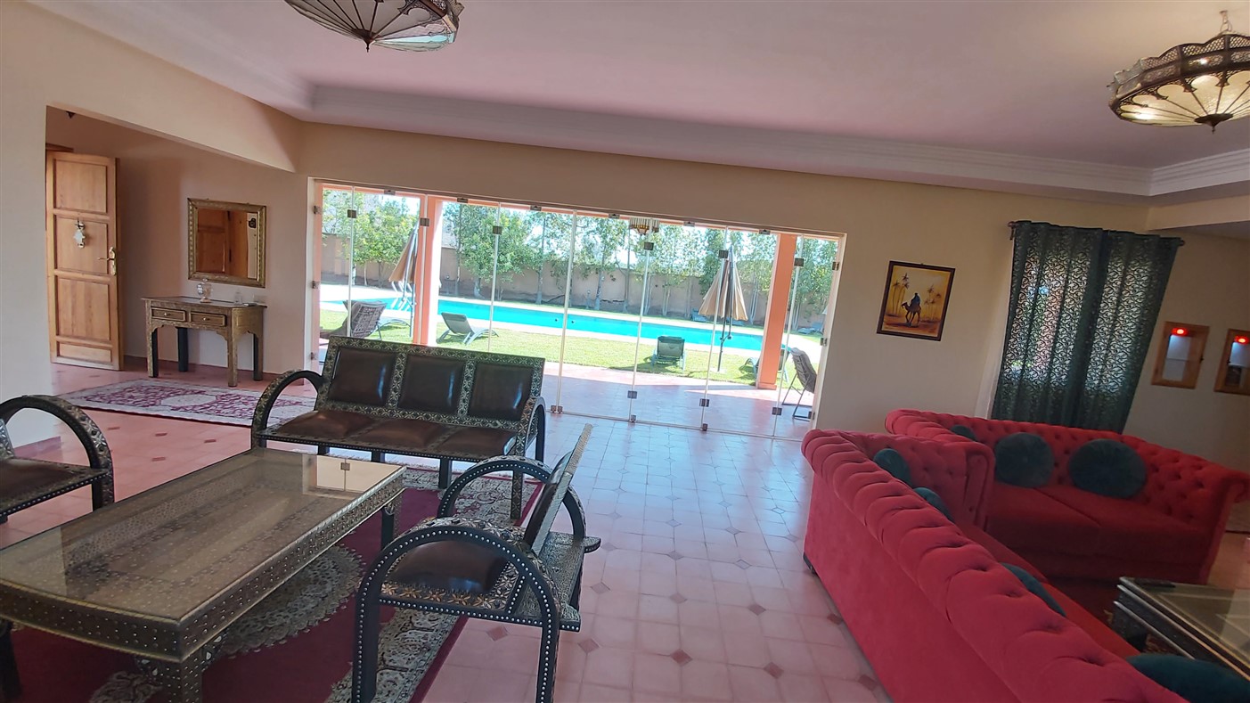 Villa Maison d'Hôtes à Vendre Route de Fès Marrakech – 8 Chambres, 650m², Piscine (VFE2) – photo 8