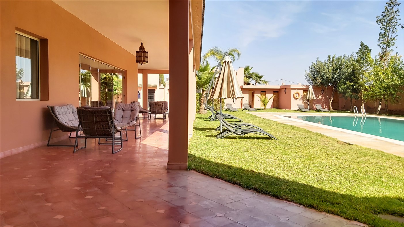 Villa Maison d'Hôtes à Vendre Route de Fès Marrakech – 8 Chambres, 650m², Piscine (VFE2) – photo 9
