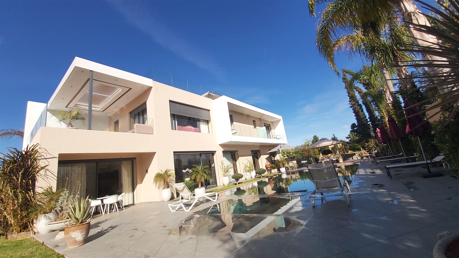 Villa luxe Route de Fès Marrakech – 650m², 5 suites, design contemporain (VFE6) – photo 2