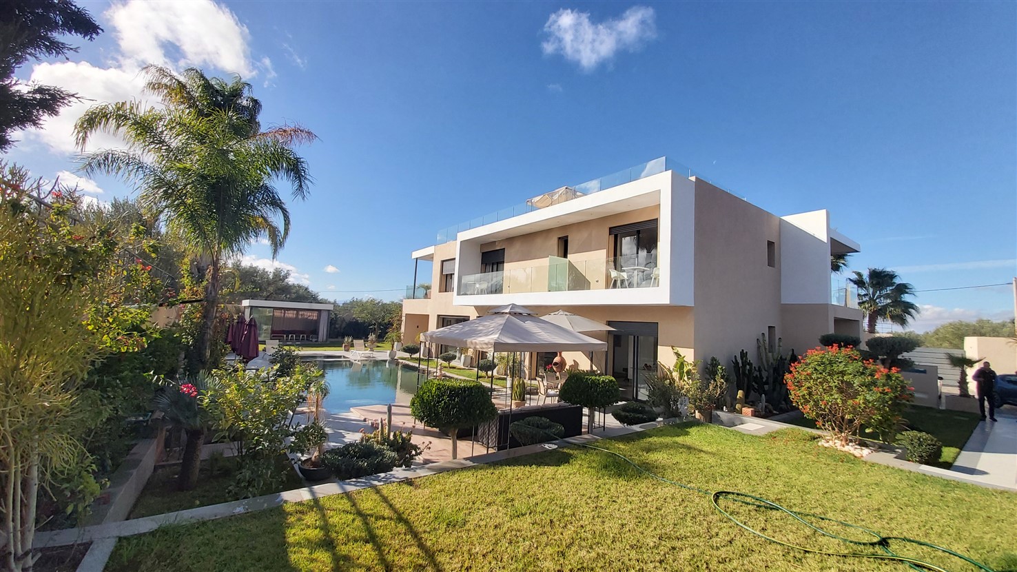Villa luxe Route de Fès Marrakech – 650m², 5 suites, design contemporain (VFE6) – photo 3