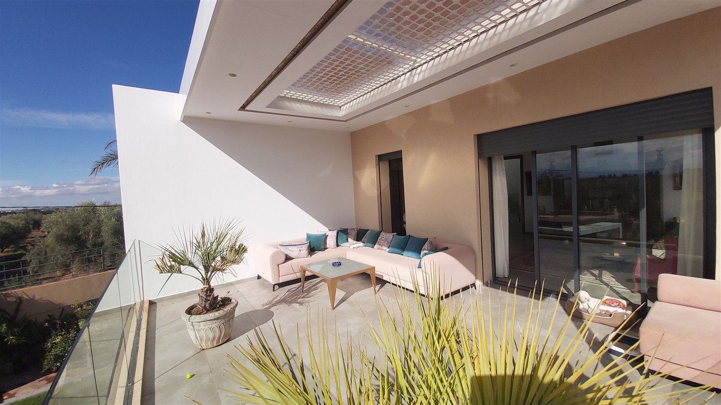 Villa luxe Route de Fès Marrakech – 650m², 5 suites, design contemporain (VFE6) – photo 41
