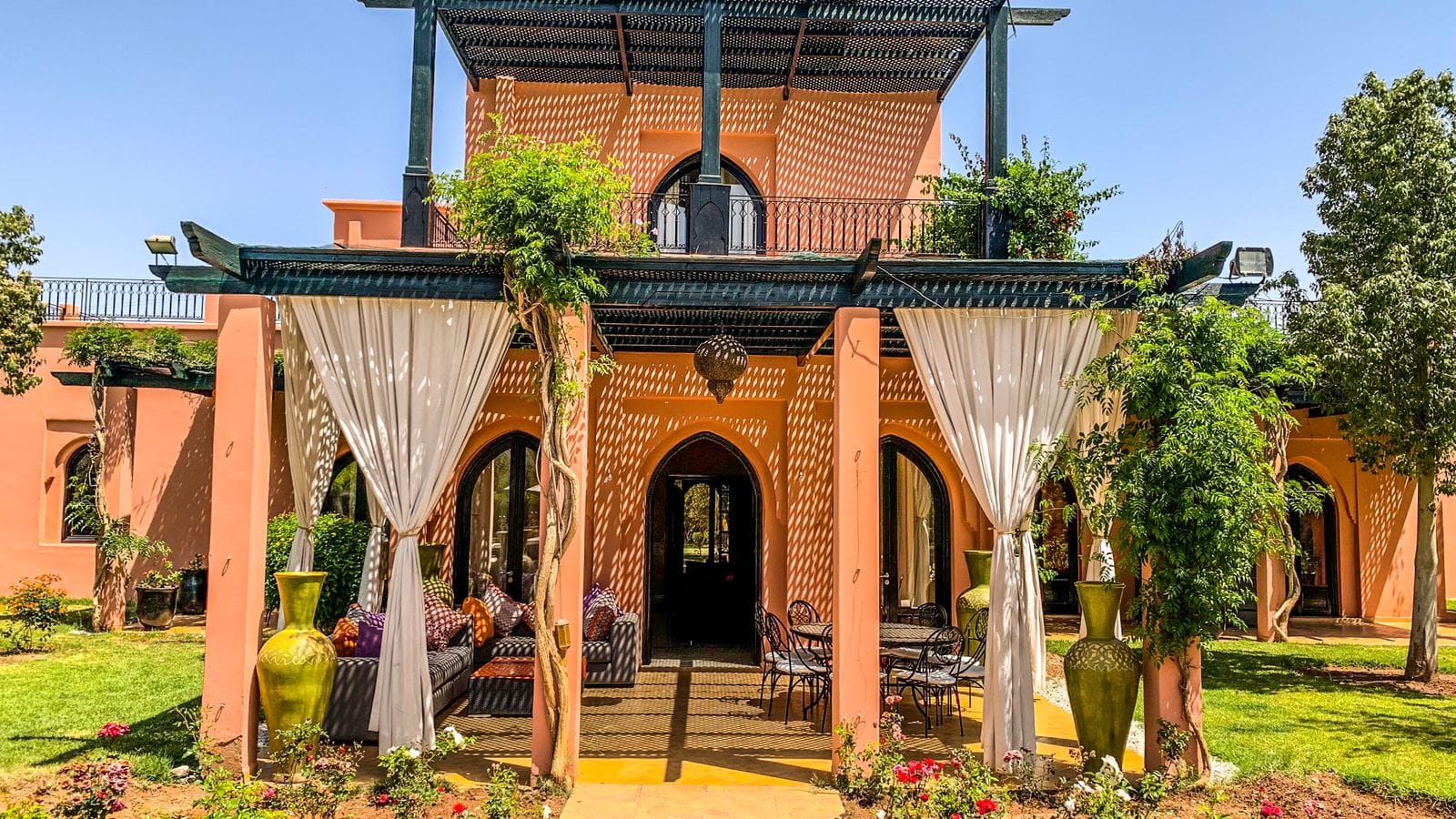 Villa Maison d'Hôtes à Vendre Route de Fès Marrakech – 6 Suites, Terrain 4500m², Parc Champêtre (VFE8) – photo 3