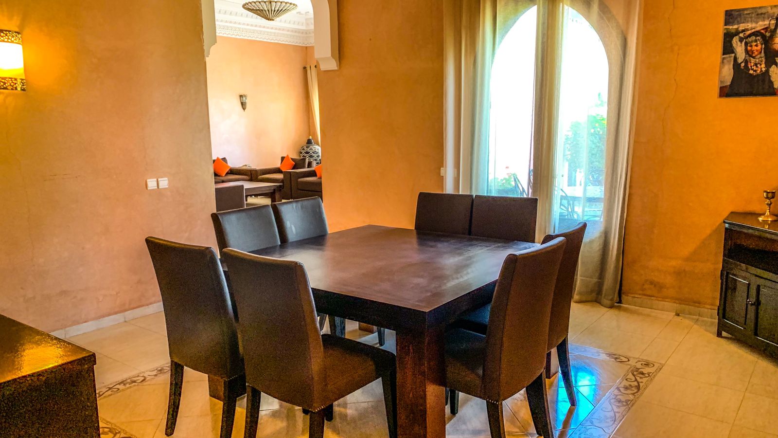 Villa Maison d'Hôtes à Vendre Route de Fès Marrakech – 6 Suites, Terrain 4500m², Parc Champêtre (VFE8) – photo 9
