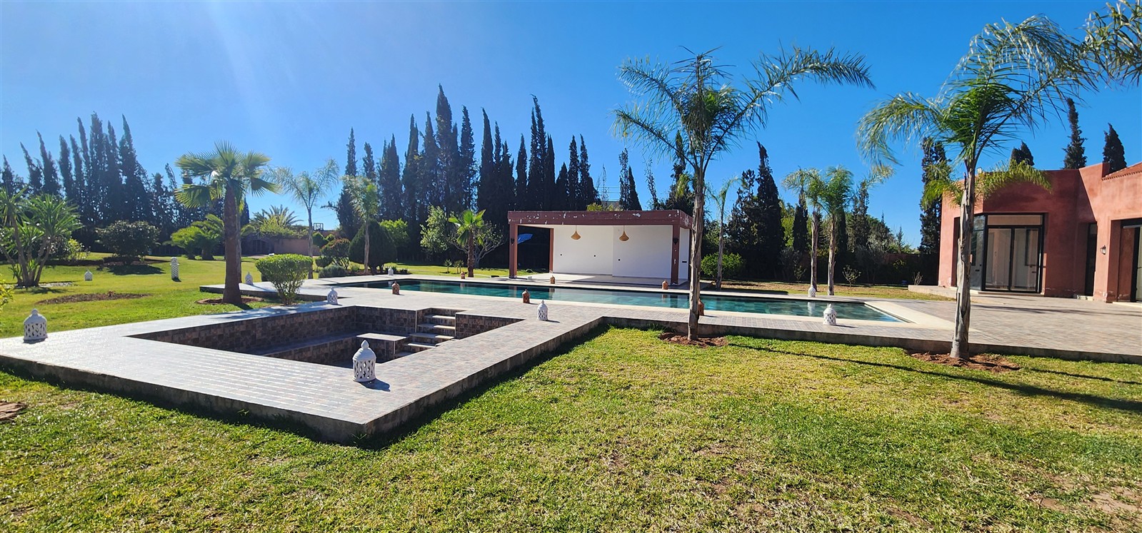 Villa de Luxe à Vendre Route de Fès Marrakech – 6 Suites 750m², Terrain 5000m², Piscine 20m (VFE9) – photo 33
