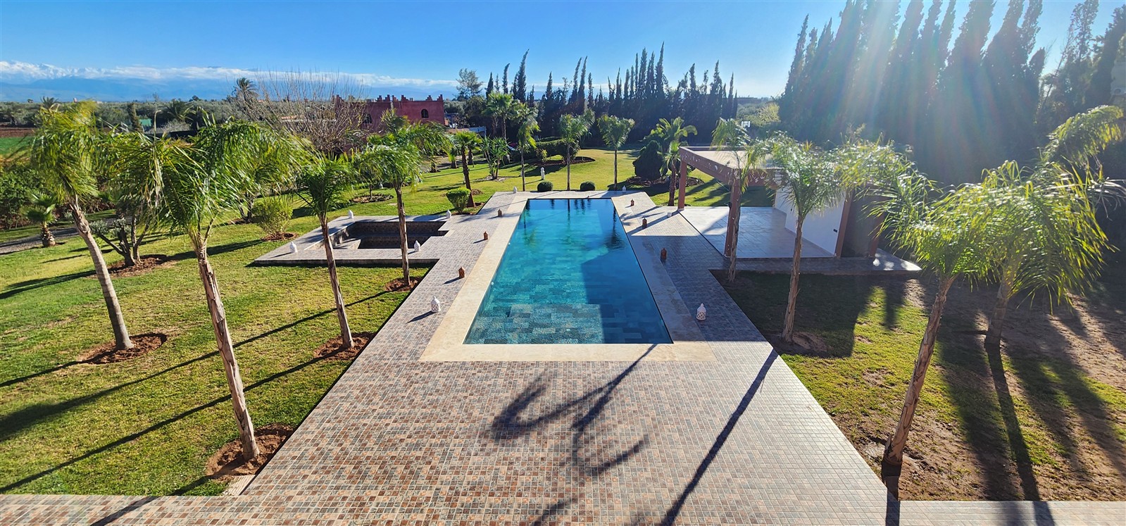 Villa de Luxe à Vendre Route de Fès Marrakech – 6 Suites 750m², Terrain 5000m², Piscine 20m (VFE9) – photo 6