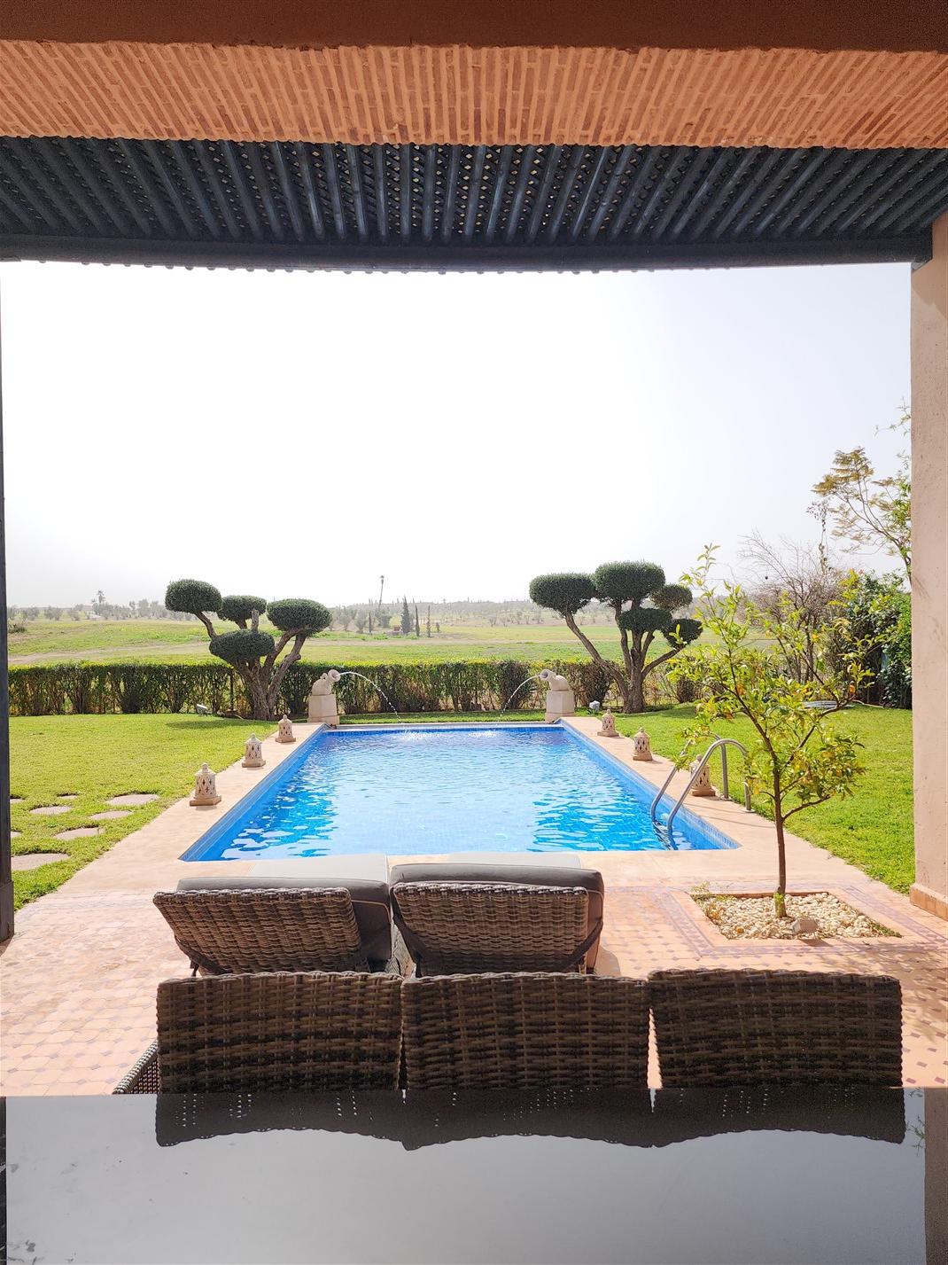 Villa luxe 1ère ligne golf Jardins de l'Atlas Route Ourika Marrakech | VOU5 – photo 6