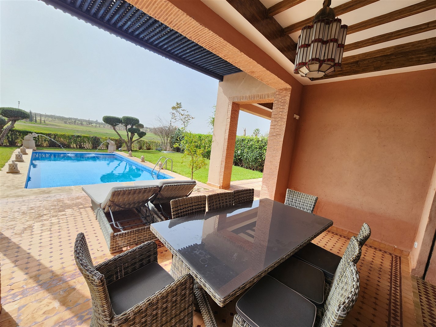 Villa luxe 1ère ligne golf Jardins de l'Atlas Route Ourika Marrakech | VOU5 – photo 7