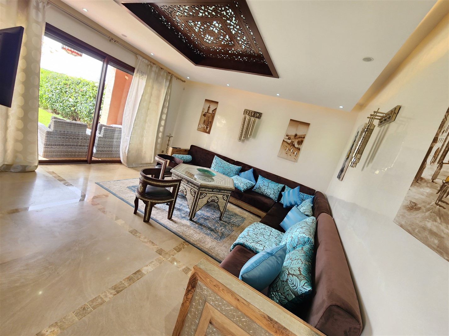 Villa luxe 1ère ligne golf Jardins de l'Atlas Route Ourika Marrakech | VOU5 – photo 9