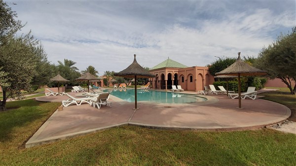 Villa Riad à Vendre Palmeraie Marrakech – 4 Chambres, 250m², Piscine, Circuit de la Palmeraie (VPA1)