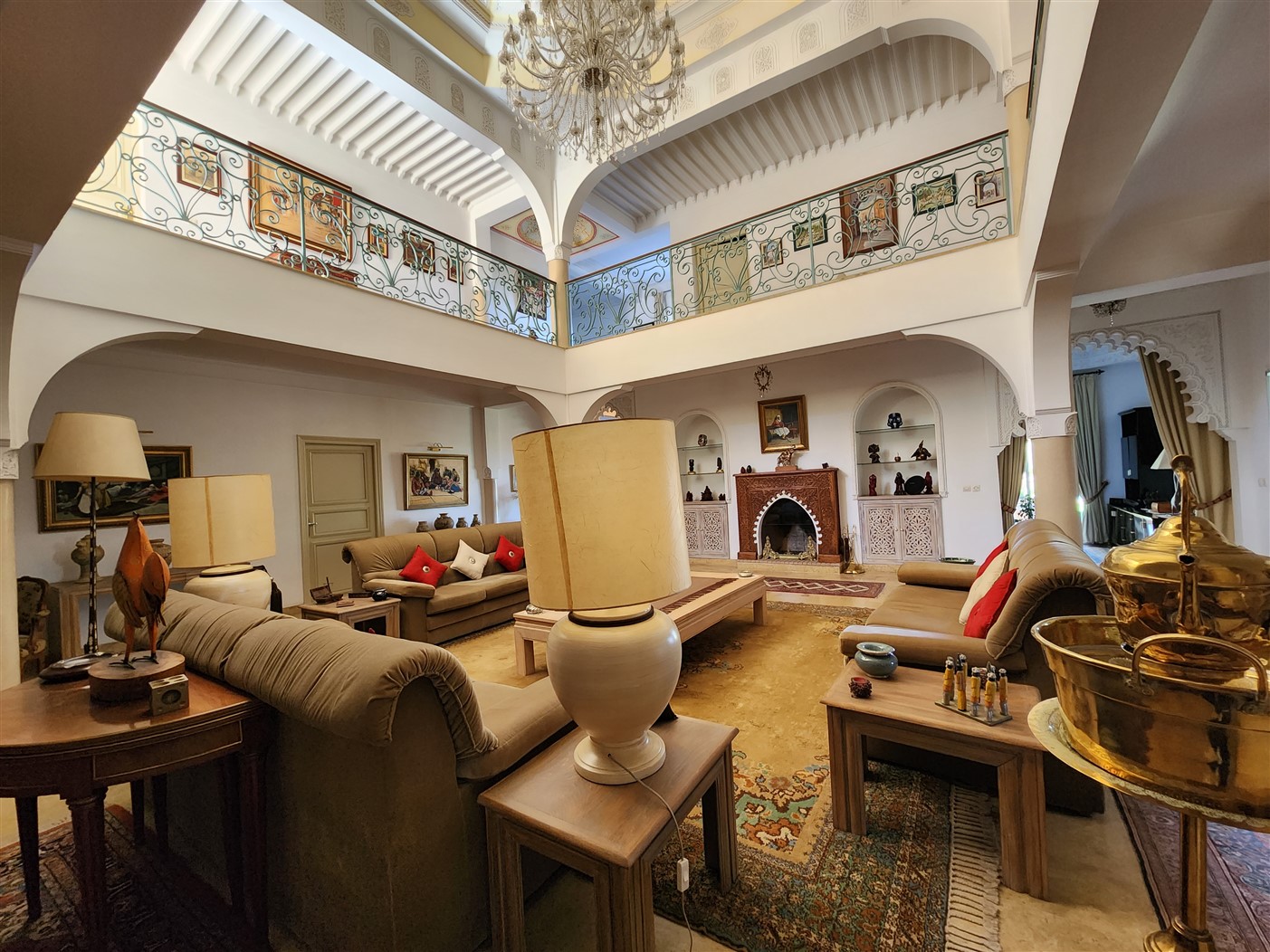 Villa luxe Palmeraie Marrakech – 650m², 5 suites, terrain 8000m² (VPA4) – photo 13